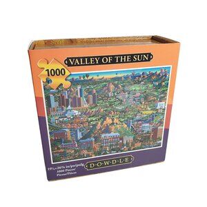 Valley Of The Sun 1000 Piece Jigsaw Puzzle Dowdle Vibrant Cityscape Art
